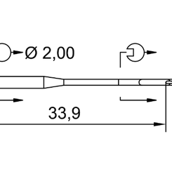 Игла 438 LL (1x10)