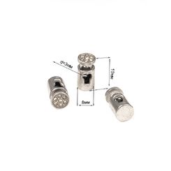 DKF05-03-045 Фиксатор  10х8 мм (1 место 1000шт.) матовый никель