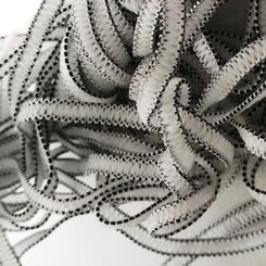 Шнур эластичный шляпный плоский, шир. 4 мм. МК