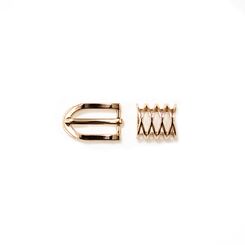 W2238 Пряжка  30 мм (1 место 2 упак. по 1000шт.) зеркальное золото