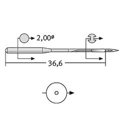 Игла UY 113 GS SPI (1x10)