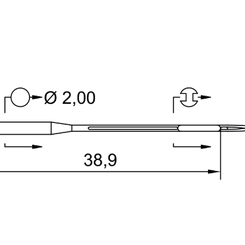 Игла 470 KA (1x10)
