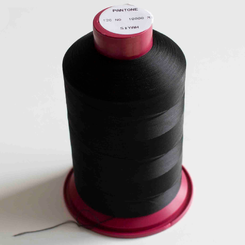 Нитки Пантоне  120, 10000 м, черные