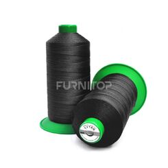 Нитки для кожи, обуви Титан № 60E, 60 текс, ПЭ, 1000 м, черные, Ariadna