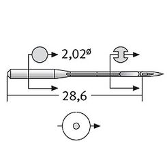 Игла B-27 R (1x10)
