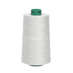 Нитки штапельные Талиа № 120, 31 текс, ПЭ, 5000 м, белые Ariadna