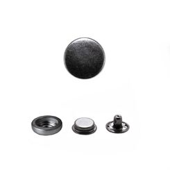 SSB24L+501 Кнопка кольцевой контакт  15 мм  черный никель
