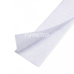 Контактная лента-липучка К, ширина 25 мм, L 25, белая