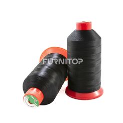 Нитки Филтекс 20 - 420D/3, 1500 м, черные