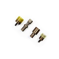 ASB24L+KJ10 Комплект матриц для кнопки крючок  15 мм (1 место 4 детали)