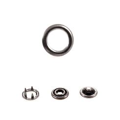 SA15-W15L(DAZ15.003)OPLB Кнопка сорочечная  10 мм (1 место 4 упак. по 1000шт.) оксид