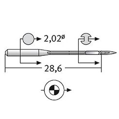 Игла B-27 SKF (1x10)