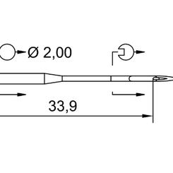 Игла 438 LR (1x10)