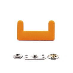 XQA12187/15LHK1208 Кнопка пружинный контакт  25 мм (1 место 4 упак. по 1000шт.) SOFT Touch