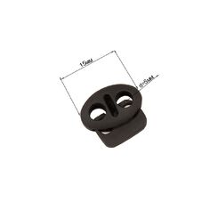 5509 Фиксатор  15х12 мм (1 место 1000шт.) SOFT Touch