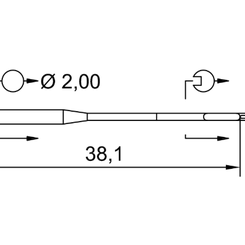 Игла 134-35 P (1x10)