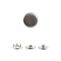 QWZ111-А02 Кнопка сорочечная 8 мм, матовый никель