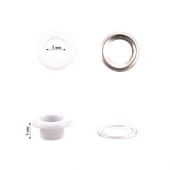 E#300 Люверс 5 мм, цвет окрашенный