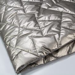 Стеганая курточная ткань W447 мембранная Taffeta 300T + с утеплителем - 120г/м2, рисунок абстракция