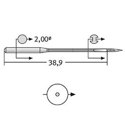 Игла UY 128 GAS SPI (1x10)