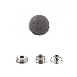 QВ 0080+406 Кнопка кольцевой контакт 12,5 мм, матовый никель