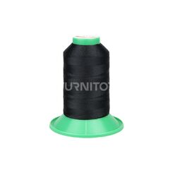 Нитки для кожи, обуви Титан № 40, 90 текс, ПЭ, 2000 м, черные, Ariadna